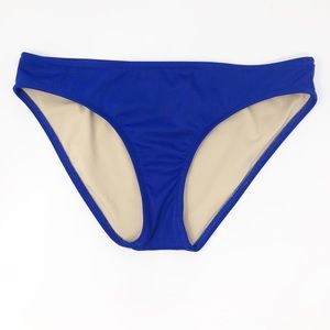 J.Crew Bikini Bottom Royal Blue Style 10283 Sz Sm